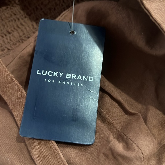 NWT Lucky Brand Lucky Brand Women's Button Front Matchback Top size 2X - Picture 7 of 11